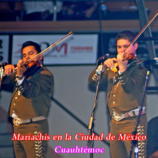 Mariachis en Cuauhtémoc 