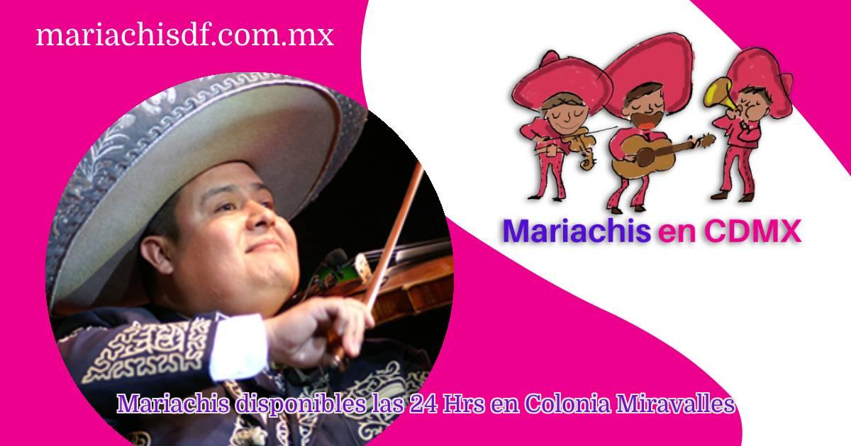 Mariachis disponibles las 24 Hrs en Colonia Miravalles
